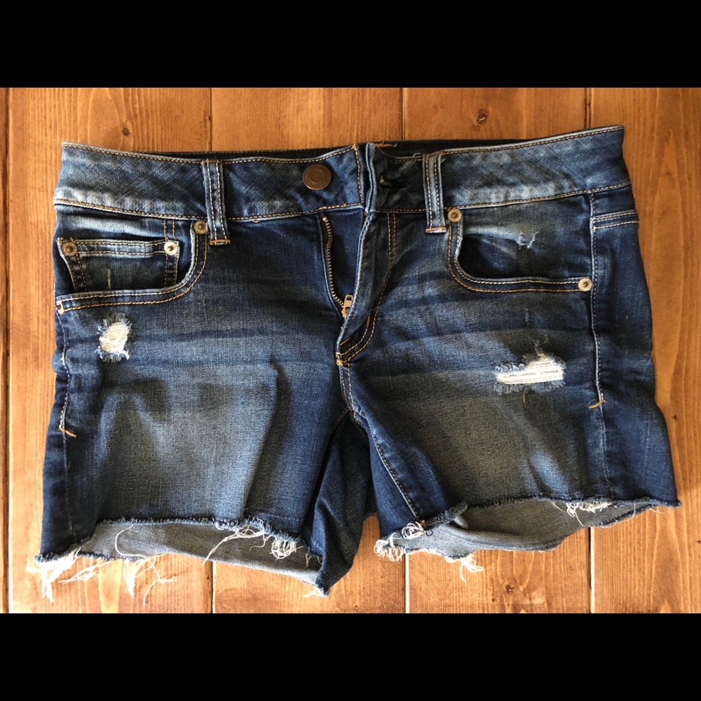 American eagle jean shorts